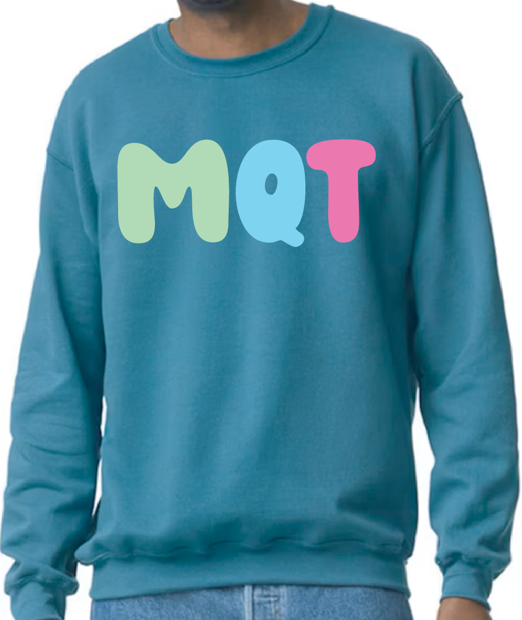 Marquette Bubble Letter Sweatshirt