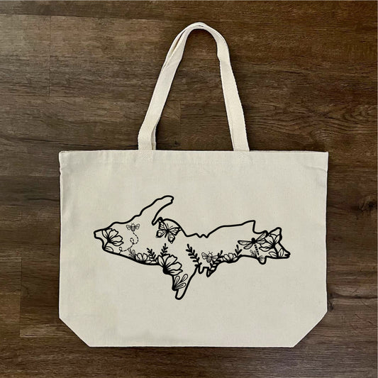 UP Floral - Tote Bag