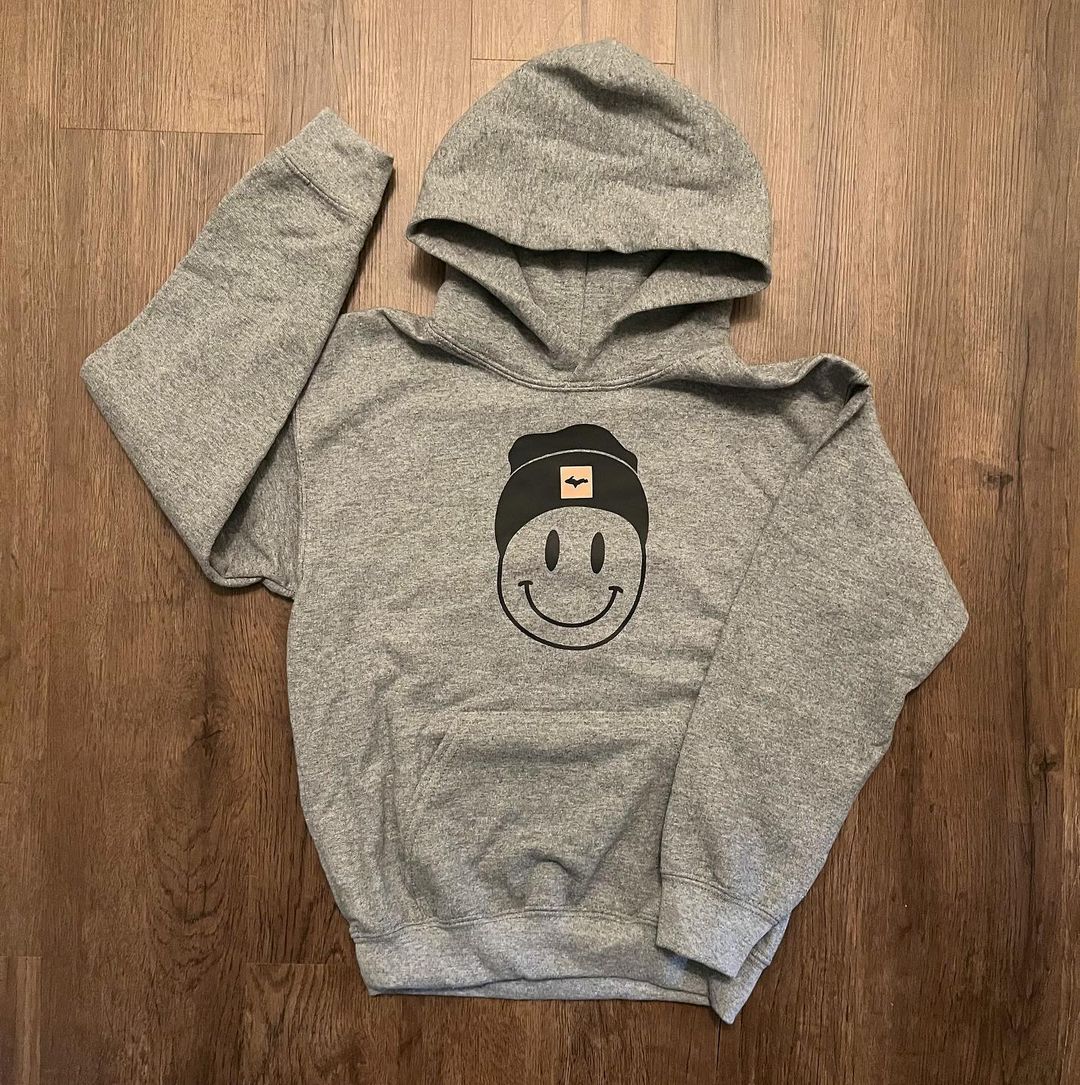 Smiley Face UP - Toddler Hoodie