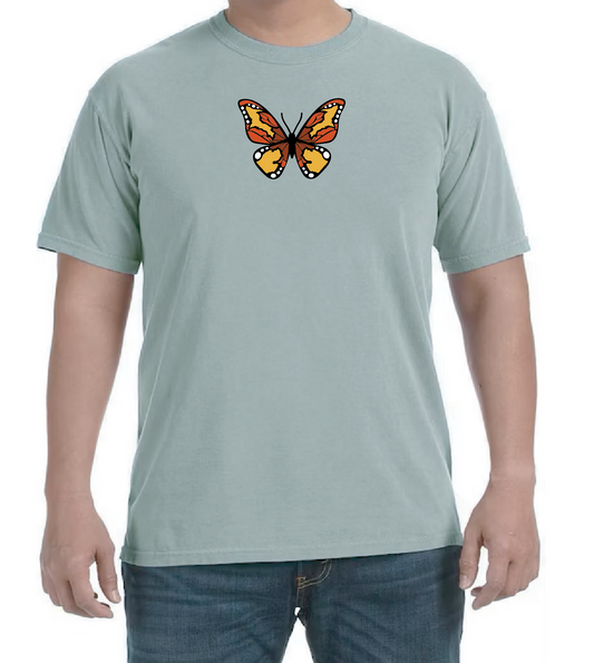 MI Butterfly Tee - Orange