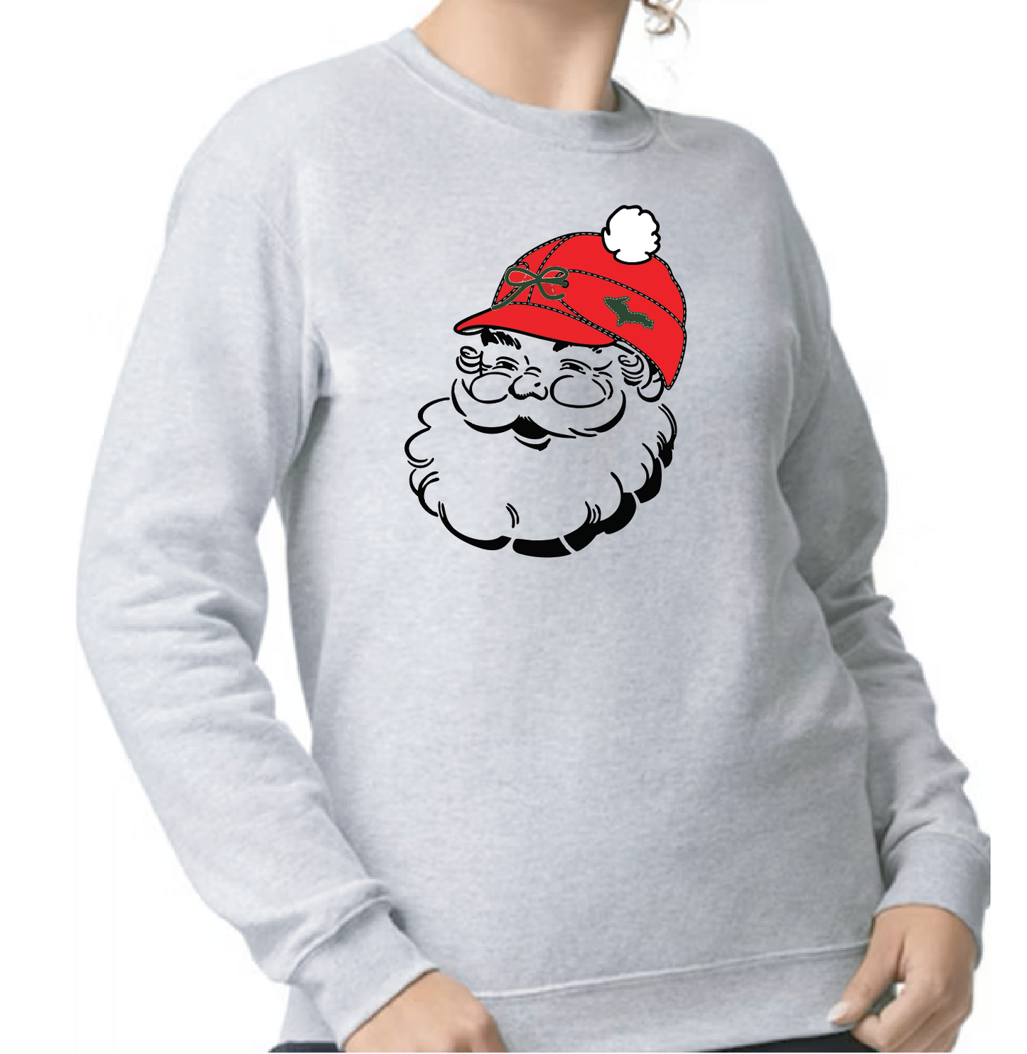 Yooper Santa Sweatshirt