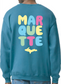 Marquette Bubble Letter Sweatshirt