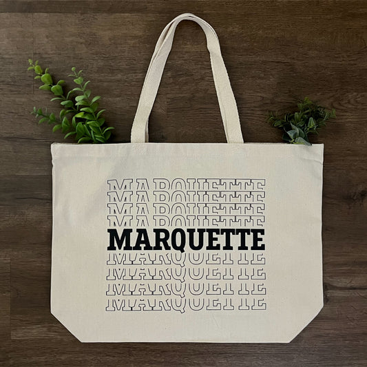 Marquette Michigan Shopping Tote Bag